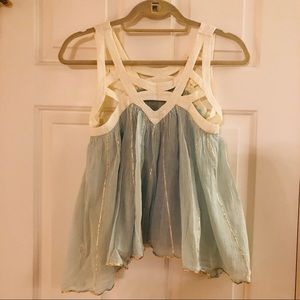 FREE PEOPLE | High Neck Tank